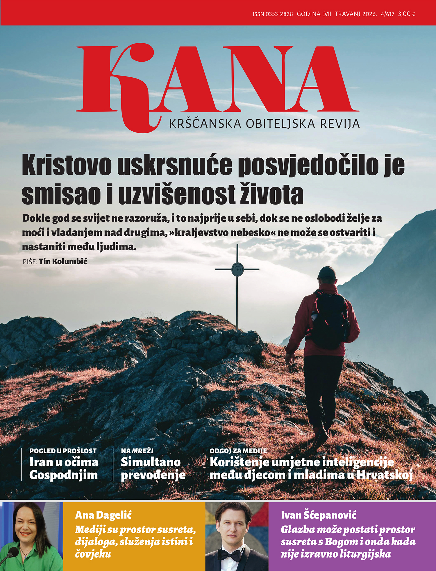 Kana, kršćanska obiteljska revija, travanj 2026.